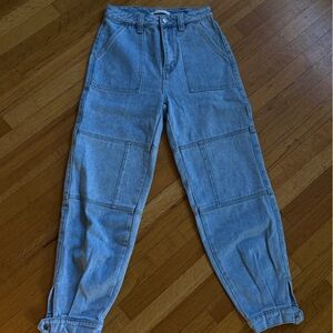 PacSun Light Blue Denim Carpiter’s Joggers